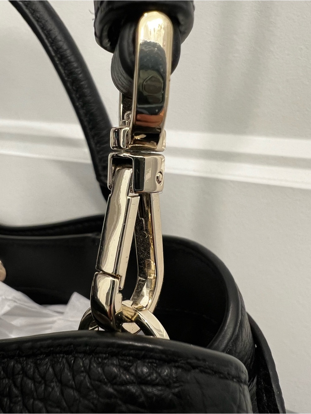Kate Spade Small Dumpling Satchel Bag in Black - Picture 4 of 13